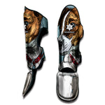 Drawing Jack Russell Terrier Print Muay Thai Shin Guard