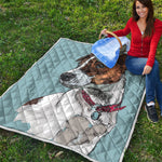Drawing Jack Russell Terrier Print Quilt