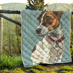 Drawing Jack Russell Terrier Print Quilt