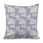 Drawing Orchid Pattern Print Pillow Cover