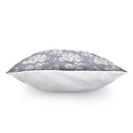 Drawing Orchid Pattern Print Pillow Cover