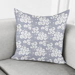 Drawing Orchid Pattern Print Pillow Cover