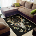 Dreamcatcher Deer Skull Print Floor Mat
