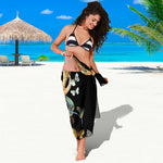 Dreamcatcher Deer Skull Print Beach Sarong Wrap