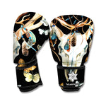 Dreamcatcher Deer Skull Print Boxing Gloves