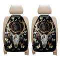 Dreamcatcher Deer Skull Print Car Seat Organizers