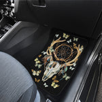 Dreamcatcher Deer Skull Print Front Car Floor Mats