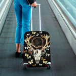 Dreamcatcher Deer Skull Print Luggage Cover