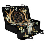 Dreamcatcher Deer Skull Print Pet Car Back Seat Cover