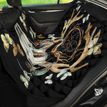 Dreamcatcher Deer Skull Print Pet Car Back Seat Cover