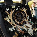 Dreamcatcher Deer Skull Print Pet Car Back Seat Cover