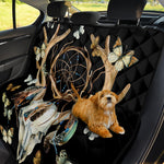 Dreamcatcher Deer Skull Print Pet Car Back Seat Cover