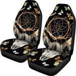 Dreamcatcher Deer Skull Print Universal Fit Car Seat Covers