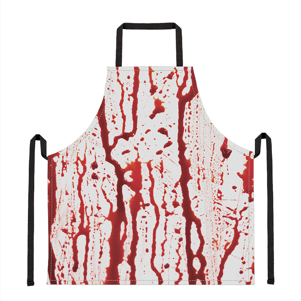 Dripping Blood Print Apron