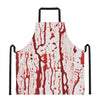 Dripping Blood Print Apron