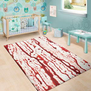 Dripping Blood Print Area Rug