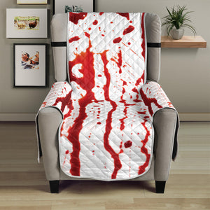 Dripping Blood Print Armchair Protector