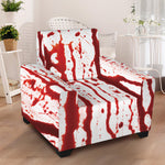 Dripping Blood Print Armchair Slipcover