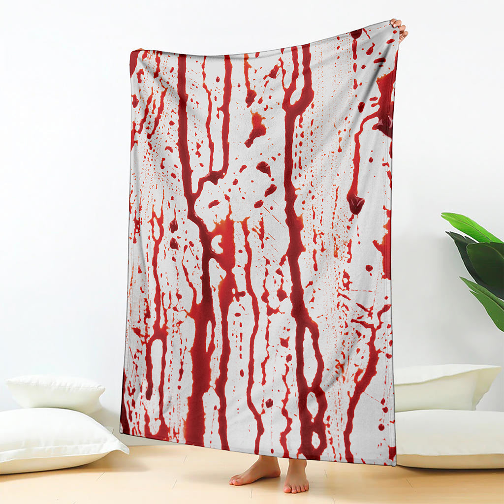 Dripping Blood Print Blanket