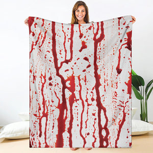 Dripping Blood Print Blanket