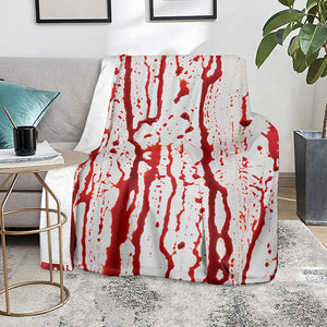 Dripping Blood Print Blanket