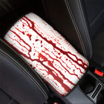 Dripping Blood Print Car Center Console Cover