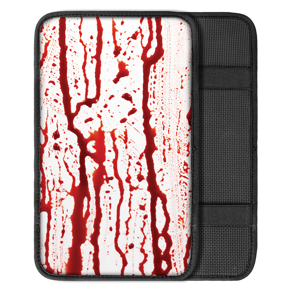 Dripping Blood Print Car Center Console Cover