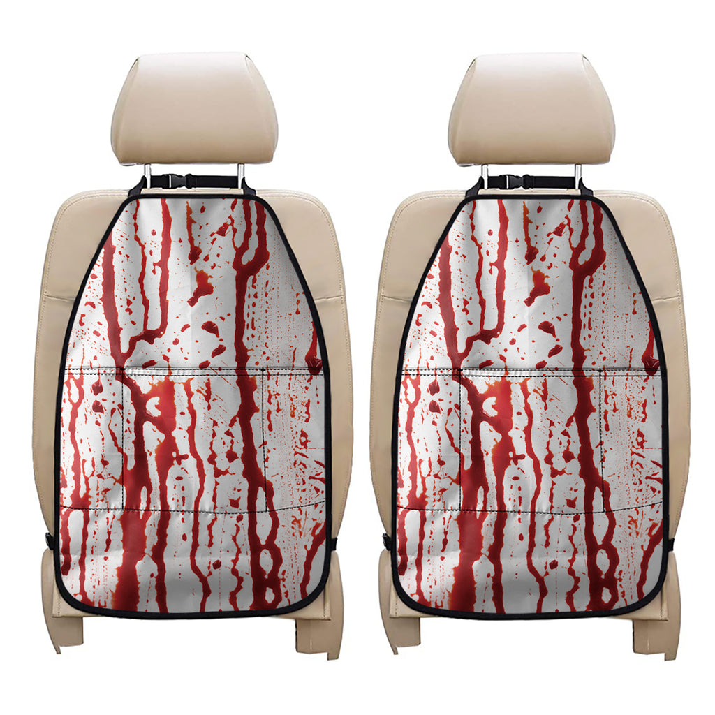 Dripping Blood Print Car Seat Organizers