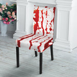 Dripping Blood Print Dining Chair Slipcover