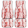 Dripping Blood Print Front and Back Car Floor Mats