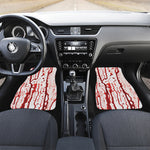 Dripping Blood Print Front and Back Car Floor Mats