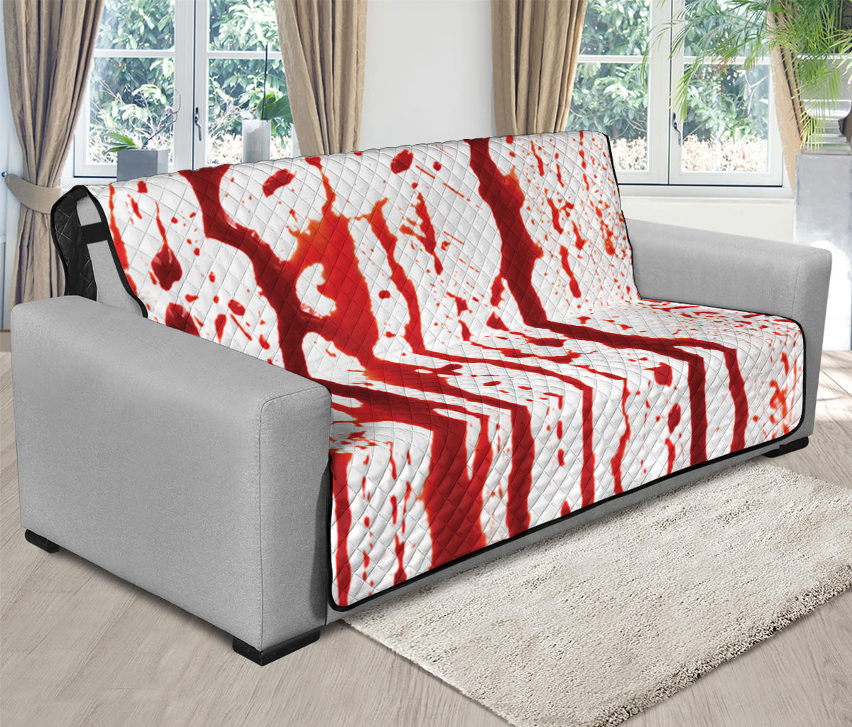 Dripping Blood Print Futon Protector