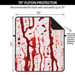 Dripping Blood Print Futon Protector