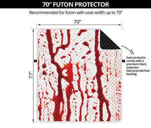 Dripping Blood Print Futon Protector