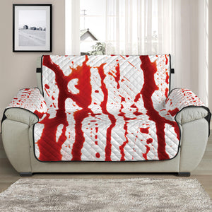 Dripping Blood Print Half Sofa Protector