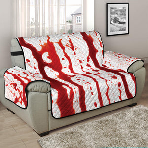 Dripping Blood Print Half Sofa Protector