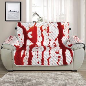 Dripping Blood Print Half Sofa Protector