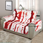 Dripping Blood Print Half Sofa Protector