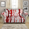 Dripping Blood Print Loveseat Protector