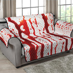 Dripping Blood Print Loveseat Protector