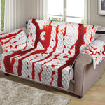 Dripping Blood Print Loveseat Protector