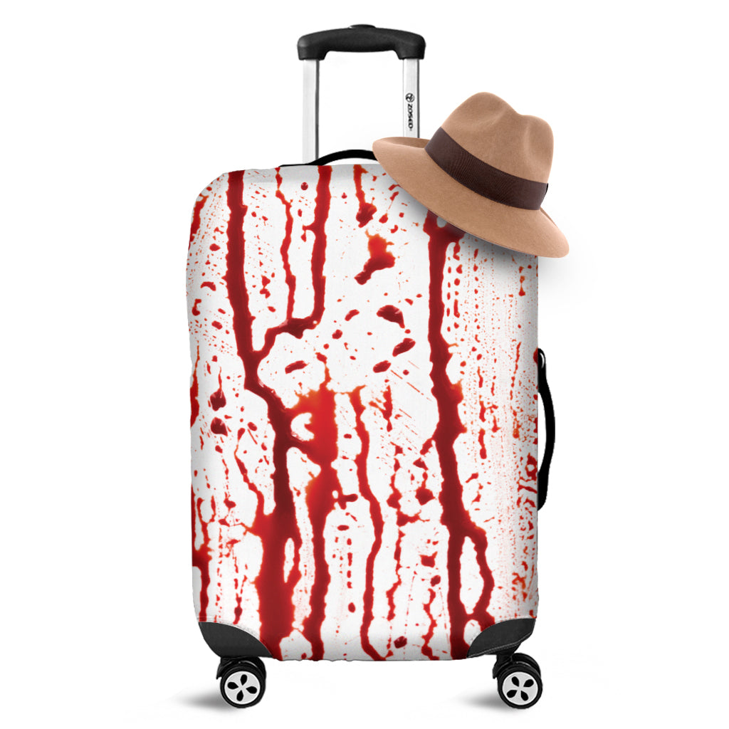 Dripping Blood Print Luggage Cover