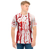 Dripping Blood Print Men's T-Shirt