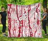 Dripping Blood Print Quilt