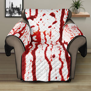 Dripping Blood Print Recliner Protector