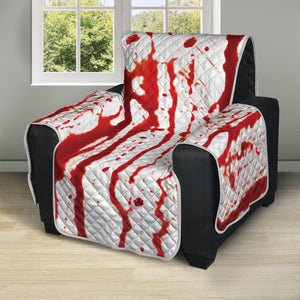 Dripping Blood Print Recliner Protector