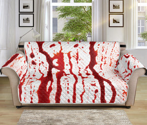 Dripping Blood Print Sofa Protector