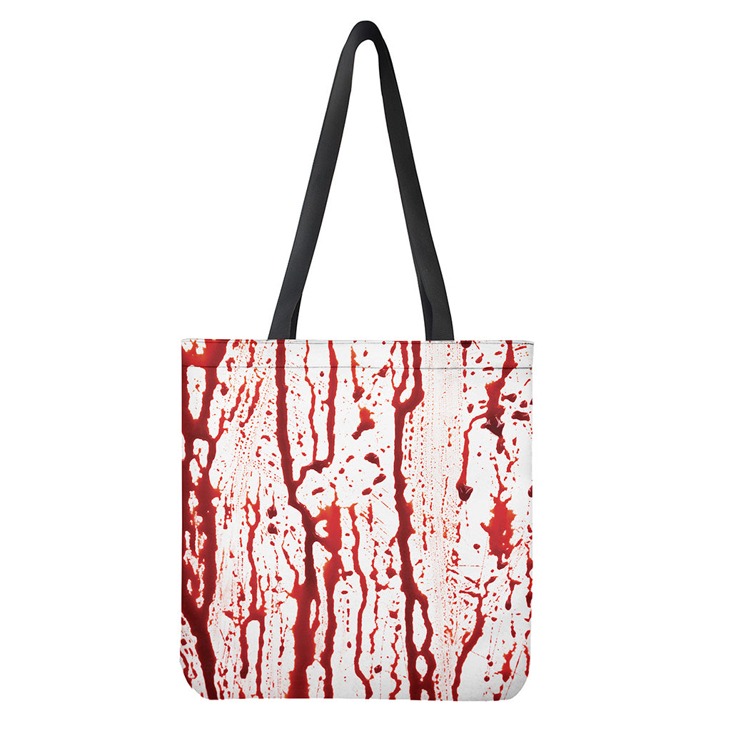 Dripping Blood Print Tote Bag