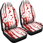 Dripping Blood Print Universal Fit Car Seat Covers