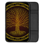 Druidic Yggdrasil Tree Print Car Center Console Cover